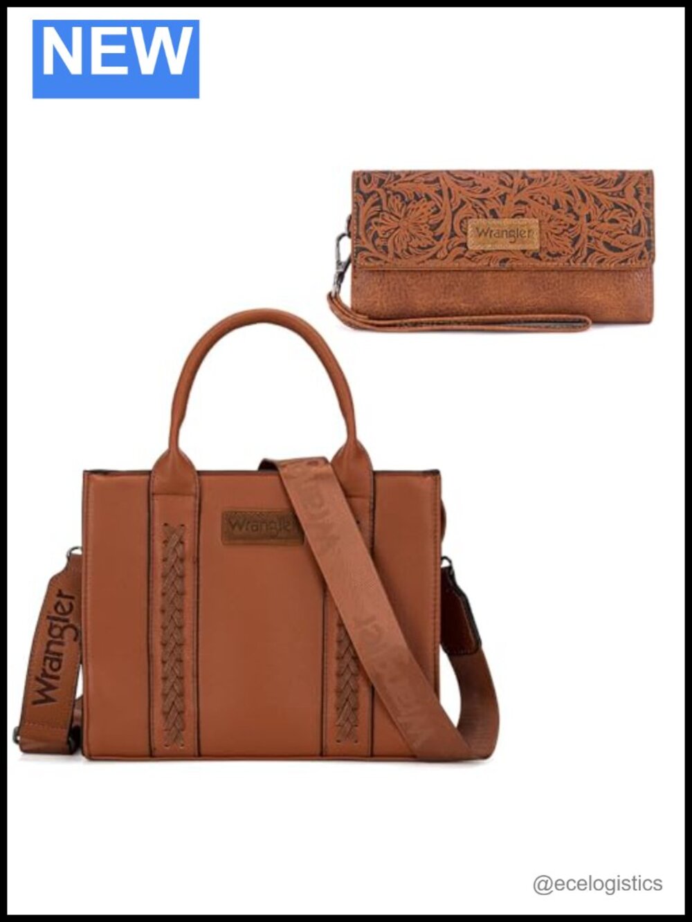 Western Tote Bag and Wallets Set for Women RFID Faux Leather